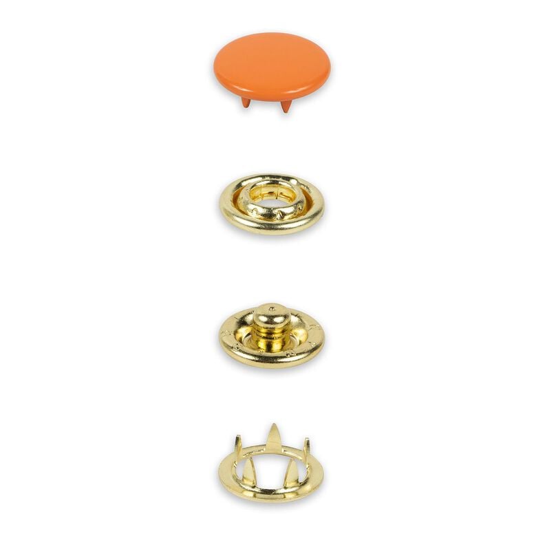 Boutons pression en jersey [12 mm] | Prym – orange,  image number 2