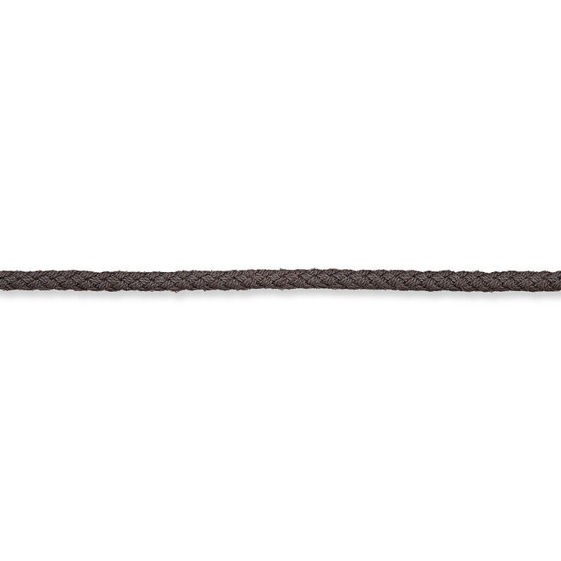 Cordon en coton [Ø 3 mm] – gris foncé,  image number 2