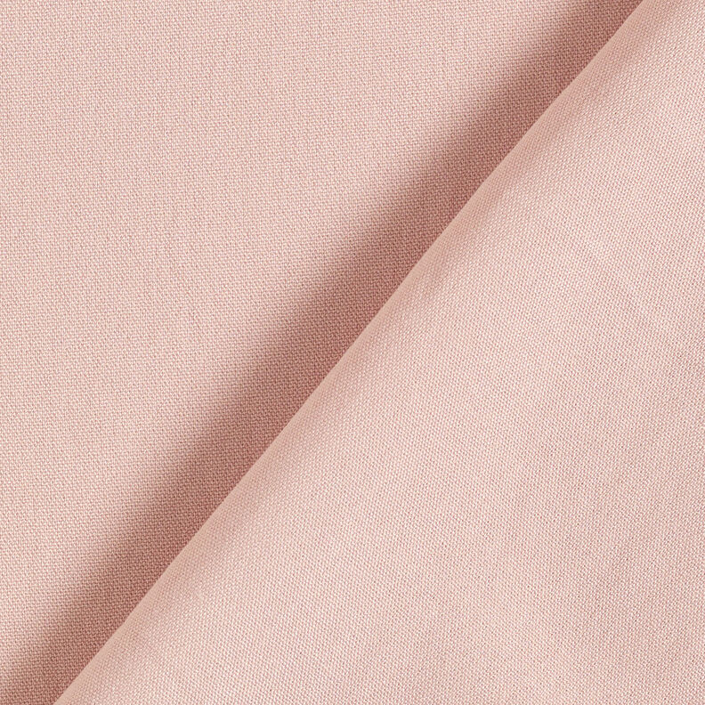 Viscose mélangée unie, armure toile – vieux rose clair, image number 4