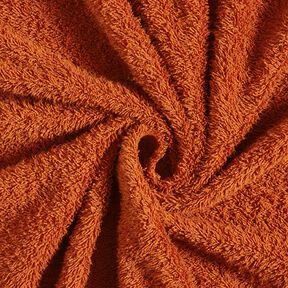 Tissu éponge – terre cuite, 