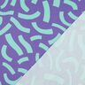 French Terry Playful | Nerida Hansen – lilas/turquoise clair,  thumbnail number 4
