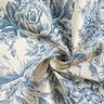Tissu de décoration Canvas Toile de Jouy 280 cm – bleu,  thumbnail number 3