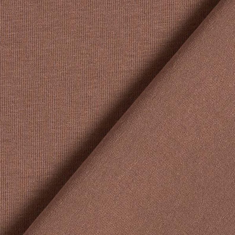 GOTS Jersey coton | Tula – marron,  image number 3
