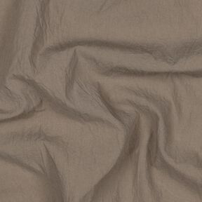 Tissu en coton Crinkle prélavé – taupe foncé, 