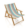 Extérieur Tissu pour chaise longue Rayures verticales 45 cm,  thumbnail number 4