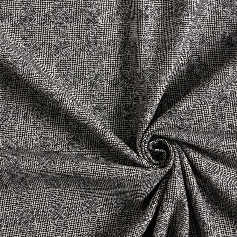Stretch pour pantalon Prince de Galles – noir/blanc,  image number 3