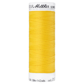 Fil à coudre Seraflex pour coutures élastiques (0120) | 130 m | Mettler – jaune soleil, 