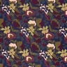 Jersey romanite Champ de fleurs – bleu marine/merlot,  thumbnail number 1