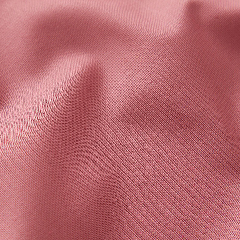 Tissu en coton Cretonne Uni – vieux rose foncé,  image number 2