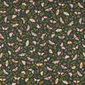 Tissu de décoration Semi-panama Papillons – vert foncé/kaki,  thumbnail number 1