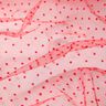 Tulle Pois veloutés – rouge,  thumbnail number 2