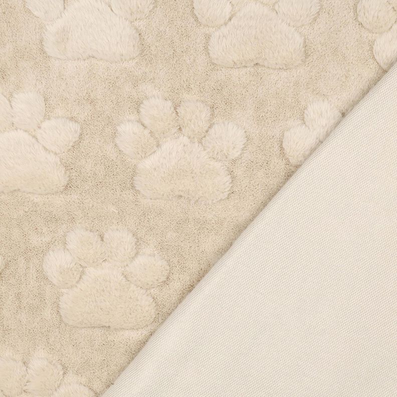 Polaire douillet Pattes de chien – beige clair, image number 4