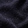Chenille Jacquard maille Paillettes – bleu noir/argent métallisé,  thumbnail number 2