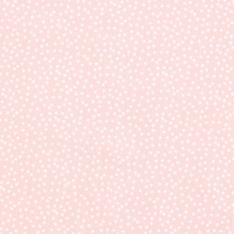Tissu en coton Cretonne points irréguliers – rosé,  image number 1