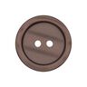 Bouton plastique 2 trous Basic - marron,  thumbnail number 1
