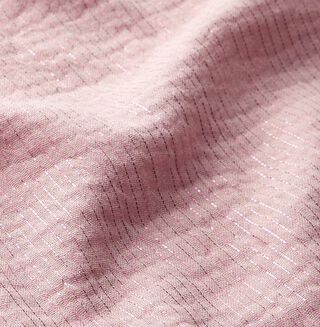 Mousseline de coton à rayures chatoyantes – rose, 
