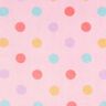 Polaire douillet Points multicolores – rose clair,  thumbnail number 1