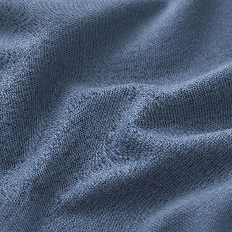 Bord-côte uni – bleu jean | Reste 50cm,  image number 2