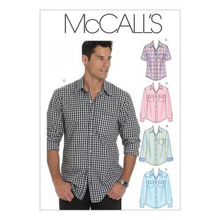 Chemise homme, McCalls 6044 | 34 - 44 | 46 - 56, 
