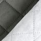 Tissu de revêtement Velours Tissu matelassé – gris foncé,  thumbnail number 3