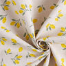 Tissu de décoration Semi-panama mini citrons – jaune/nature,  thumbnail number 3