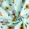Jersey coton Tournesols fille | Glitzerpüppi – bleu glacier/jaune soleil,  thumbnail number 3