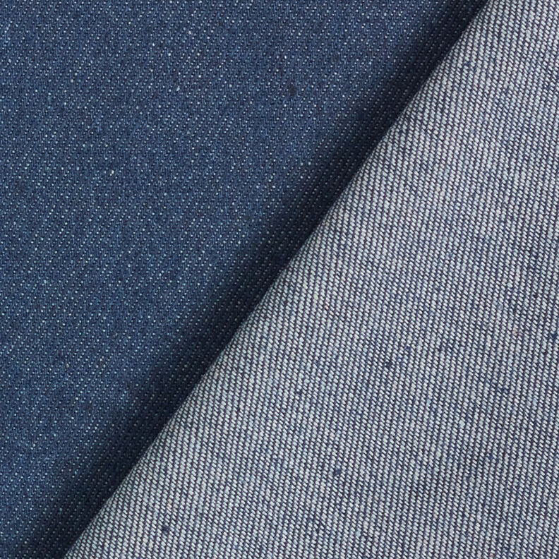 Denim de coton épais – bleu marine,  image number 3
