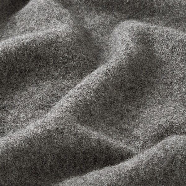 GOTS Polaire de laine mérinos kbT - laine biologique | Albstoffe – gris,  image number 3