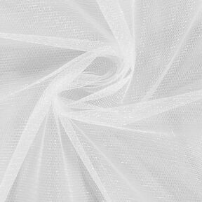 Tulle scintillant – blanc, 