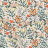Tissu double gaze de coton Prairie fleurie Impression numérique | Poppy Fabrics – écru/orange pêche,  thumbnail number 2