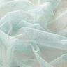 Tissu tulle scintillant – bleu clair/or,  thumbnail number 3