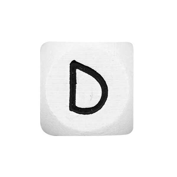 Lettres alphabet en bois D – blanc | Rico Design,  image number 1