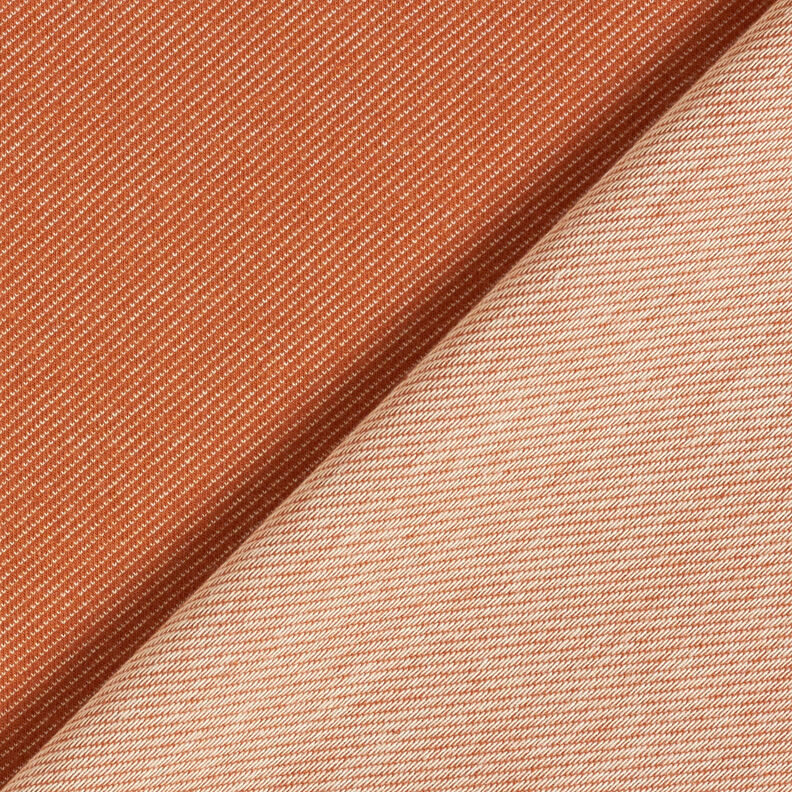 Jersey coton Aspect jean – terre cuite,  image number 3
