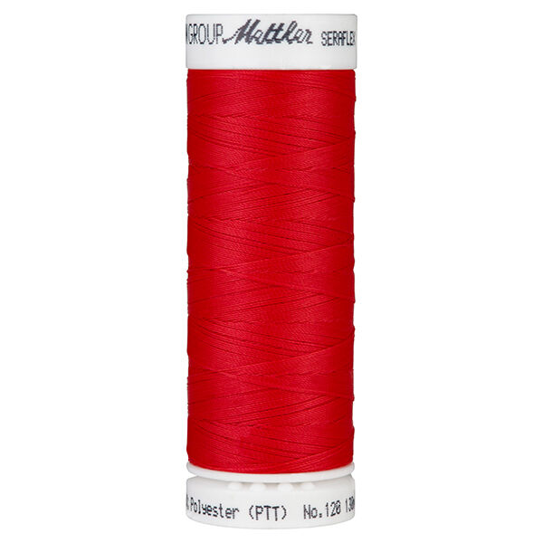 Fil à coudre Seraflex pour coutures élastiques (0503) | 130 m | Mettler – rouge vif,  image number 1