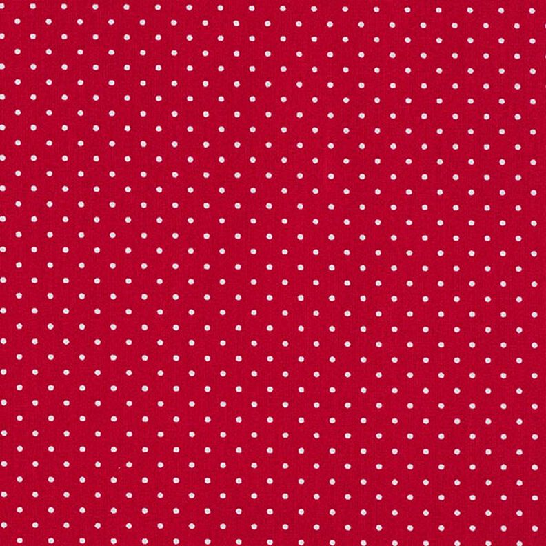 Coton enduit petits pois – rouge,  image number 1