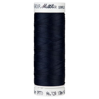 Fil à coudre Seraflex pour coutures élastiques (0821) | 130 m | Mettler – bleu nuit, 