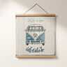 Tissu de décoration Gobelin Panel „Bulli Adventure“ – beige,  thumbnail number 6