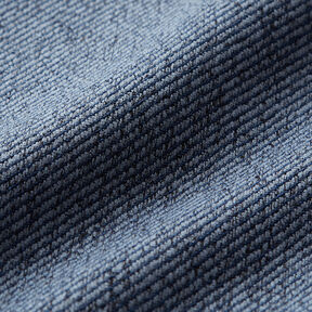 Tissu de revêtement Aspect sergé – bleu acier, 