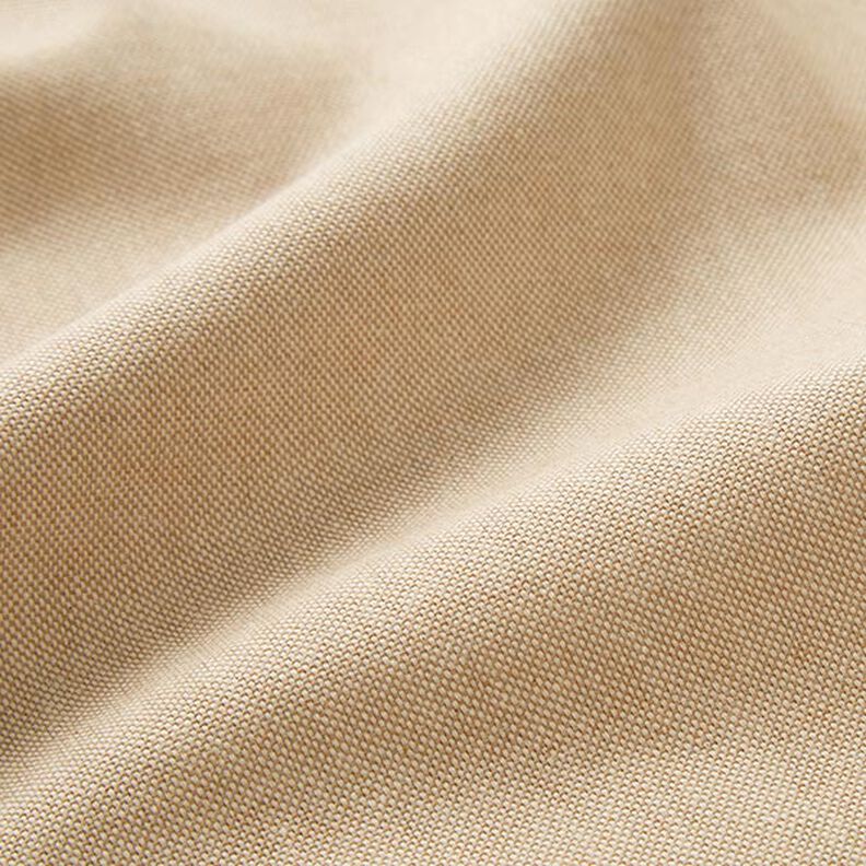 Tissu déco chambray semi-panama recyclé – beige,  image number 2