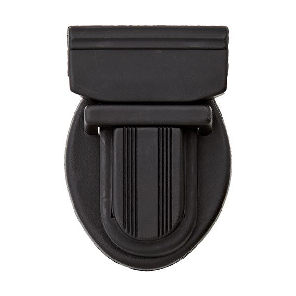 Fermoir pour sacs [ 38x26 mm ] – noir,  image number 1