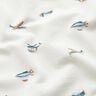 GOTS Jersey coton Objets volants rétro Impression numérique – ivoire,  thumbnail number 2