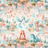 Jersey coton Licornes Impression numérique | by Poppy – écru/eucalyptus,  thumbnail number 1