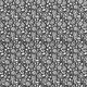 Cretonne de coton petit motif cachemire – gris foncé,  thumbnail number 1