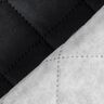 Tissu de revêtement Velours Tissu matelassé – noir,  thumbnail number 3