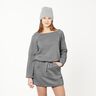 Sweatshirt gratté – gris,  thumbnail number 7