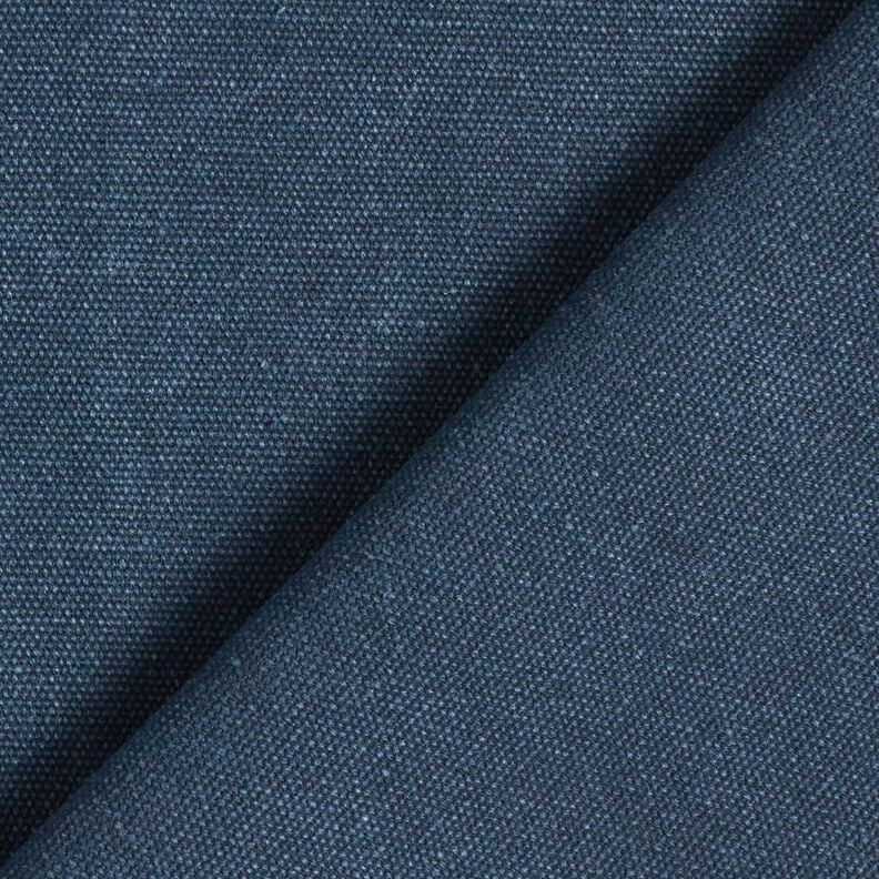 Tissu de décoration Canvas ciré – bleu marine,  image number 3