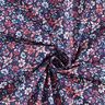 Tissu en coton Cretonne Petites fleurs – homard/bleu marine,  thumbnail number 3