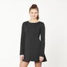 Molleton coton léger uni – noir,  thumbnail number 6