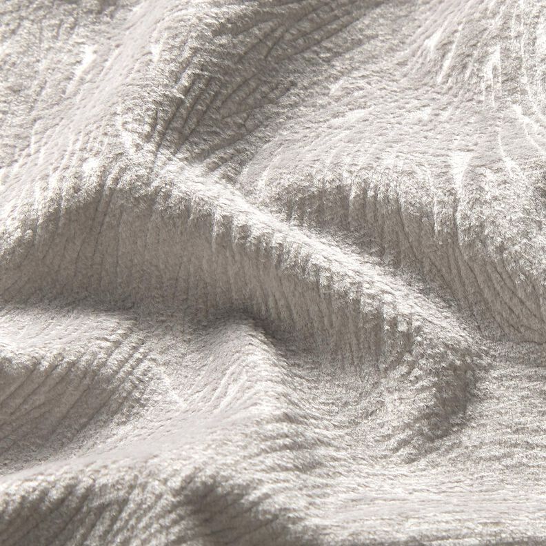 Velours de décoration Branches abstraites – argent,  image number 2