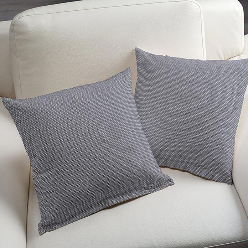 Tissu d’ameublement Jacquard Minirute – bleu,  image number 5